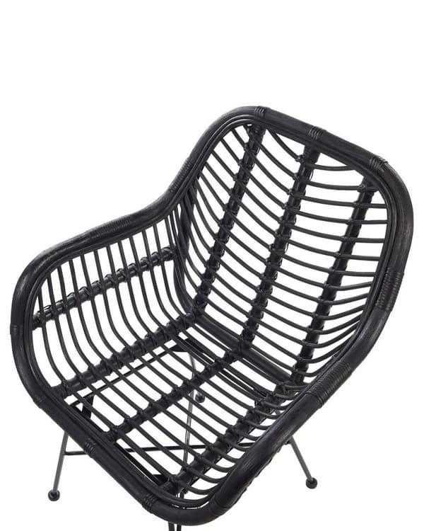 CANORA Rattan Sort Spisestol Lumarko!