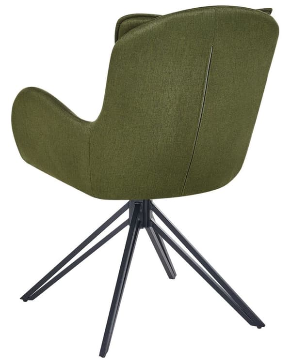 Set med 2 snurrstolar AVELAR mörkgrön Lumarko!