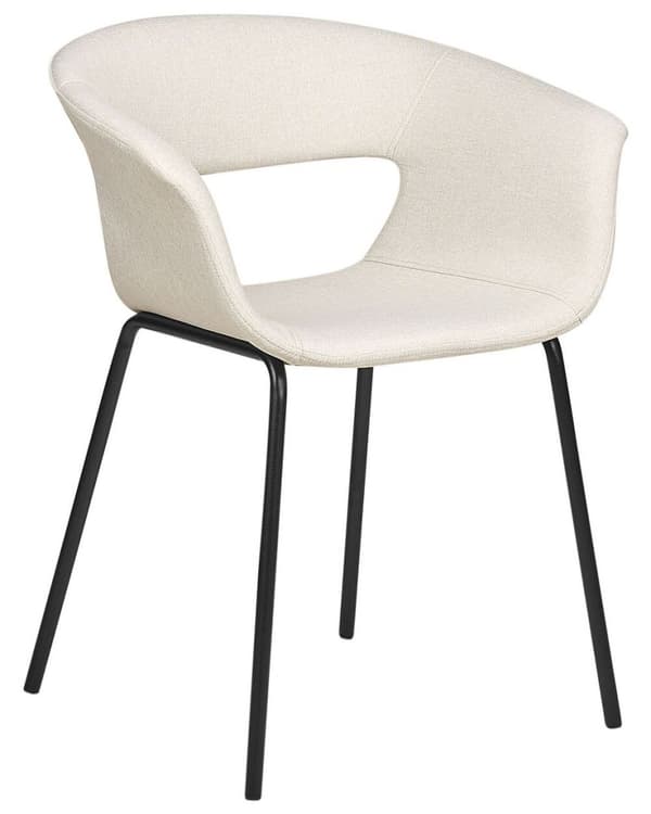 Set med 2 ELMA matstolar ljusbeige Lumarko!
