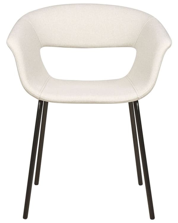 Set med 2 ELMA matstolar ljusbeige Lumarko!
