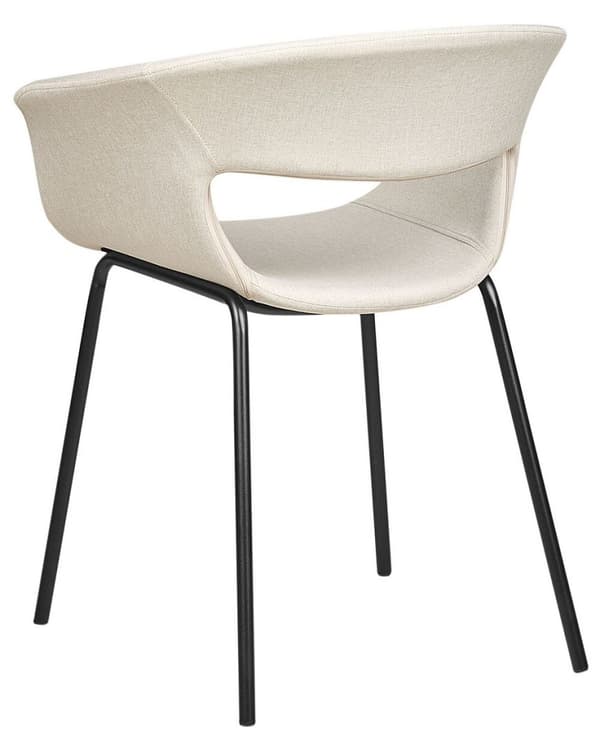Set med 2 ELMA matstolar ljusbeige Lumarko!