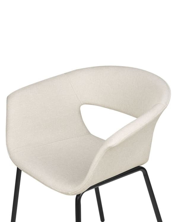 Set med 2 ELMA matstolar ljusbeige Lumarko!