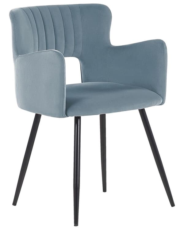 2 kpl SANILAC Velvet Blue Lumarko -ruokatuolia!