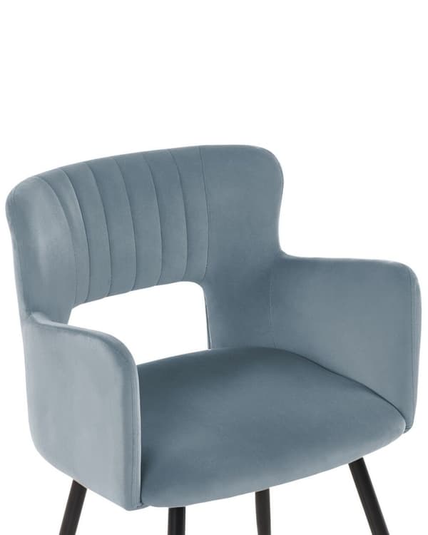 2 kpl SANILAC Velvet Blue Lumarko -ruokatuolia!