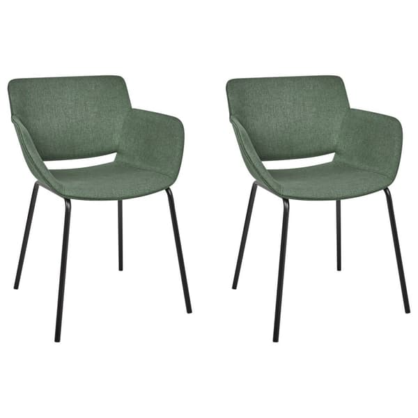 Set med 2 AXTEL gröna Lumarko matstolar!