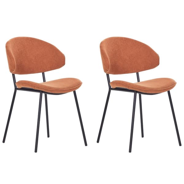 Set med 2 KIANA matstolar Orange Lumarko!