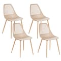 Pikkukuva 1 / 9: 4 MONTELLO ruokatuolin setti Beige Lumarko!