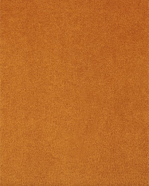 Set med 2 MELROSE matstolar sammet orange Lumarko!