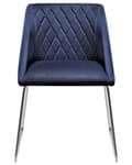 Pikkukuva 5 / 10: kpl ARCATA Velour Navy Blue Lumarko -ruokatuolia!
