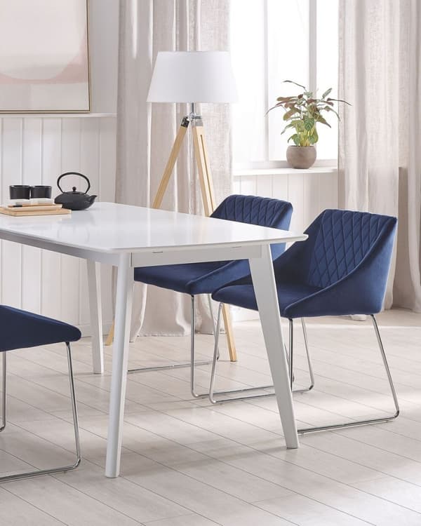 kpl ARCATA Velour Navy Blue Lumarko -ruokatuolia!