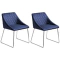Pikkukuva 1 / 10: kpl ARCATA Velour Navy Blue Lumarko -ruokatuolia!