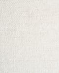 Miniatyrbilde 10 av 10: Sett med 2 Svingbare Spisestuestoler Off White Stofftrekk Roterende Understell i Metall