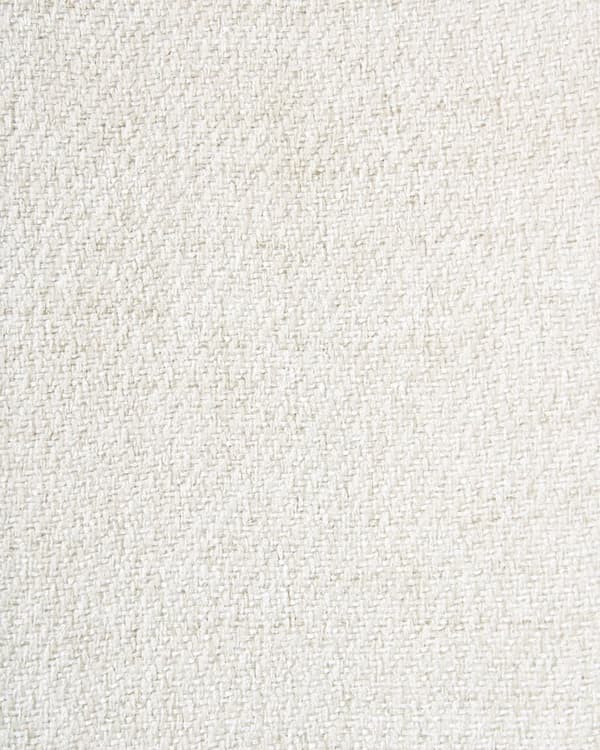 Sett med 2 Svingbare Spisestuestoler Off White Stofftrekk Roterende Understell i Metall