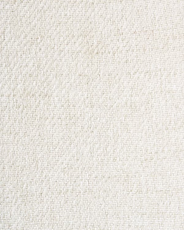 Sett med 2 Svingbare Spisestuestoler Off White Stofftrekk Roterende Understell i Metall