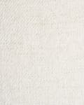 Miniatyrbilde 10 av 10: Sett med 2 Svingbare Spisestuestoler Off White Stofftrekk Roterende Understell i Metall