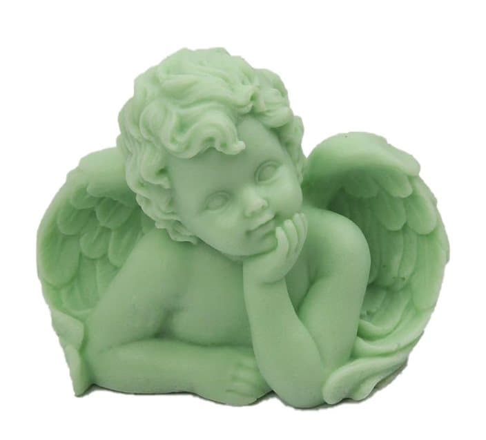 Barn ängel Silikonform mold Stearinljus Plaster Candle