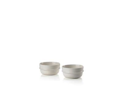 Zone Inu Skål Dia. 12 x 6,2 cm 0,4 liter 2 st. Offwhite