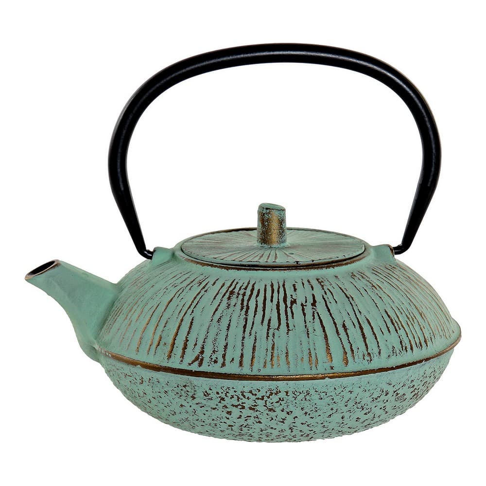 Edények DKD Home Decor Järn Mint (1100 ml)