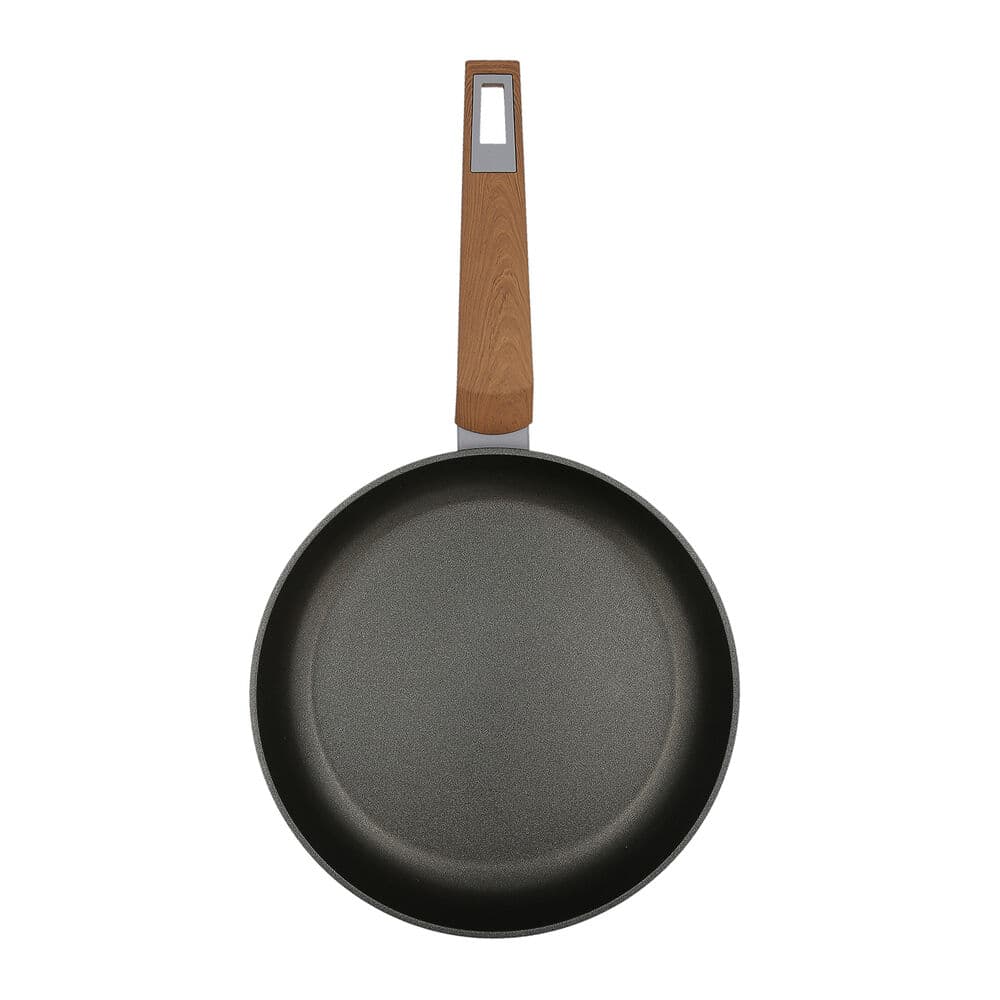 Stekpanna Quid Ebano Smitt aluminium Grå Metall (24,5 cm)