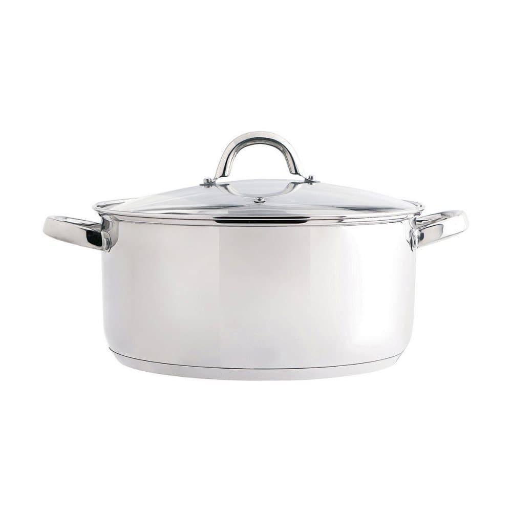 Kastrull med lock Quid Metall Stål (24 cm)