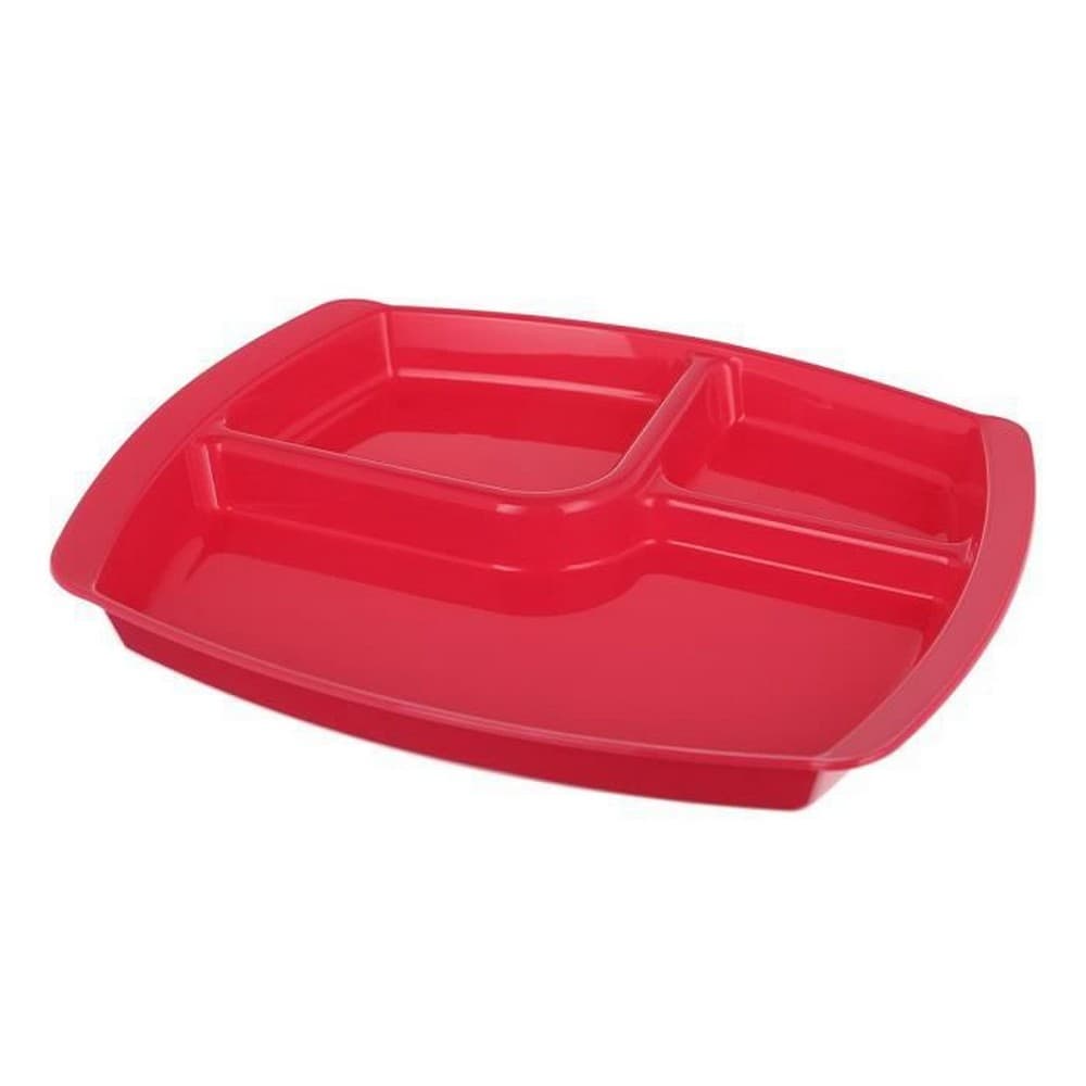 Tallrik Millo Bebe Opaque Röd