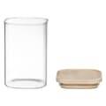 Miniatyrbild 3 av 6: Set med 4 Stapelbara Glasburkar Secret de Gourmet Kök - Organisera ditt kök med dessa eleganta glasburkar.