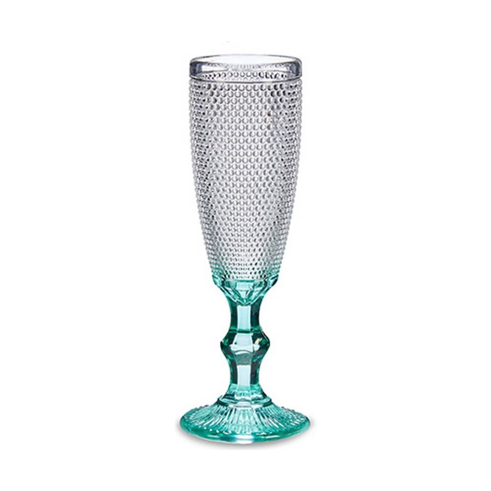 Champagneglas Turkos Poäng Glas 6 antal (185 ml)