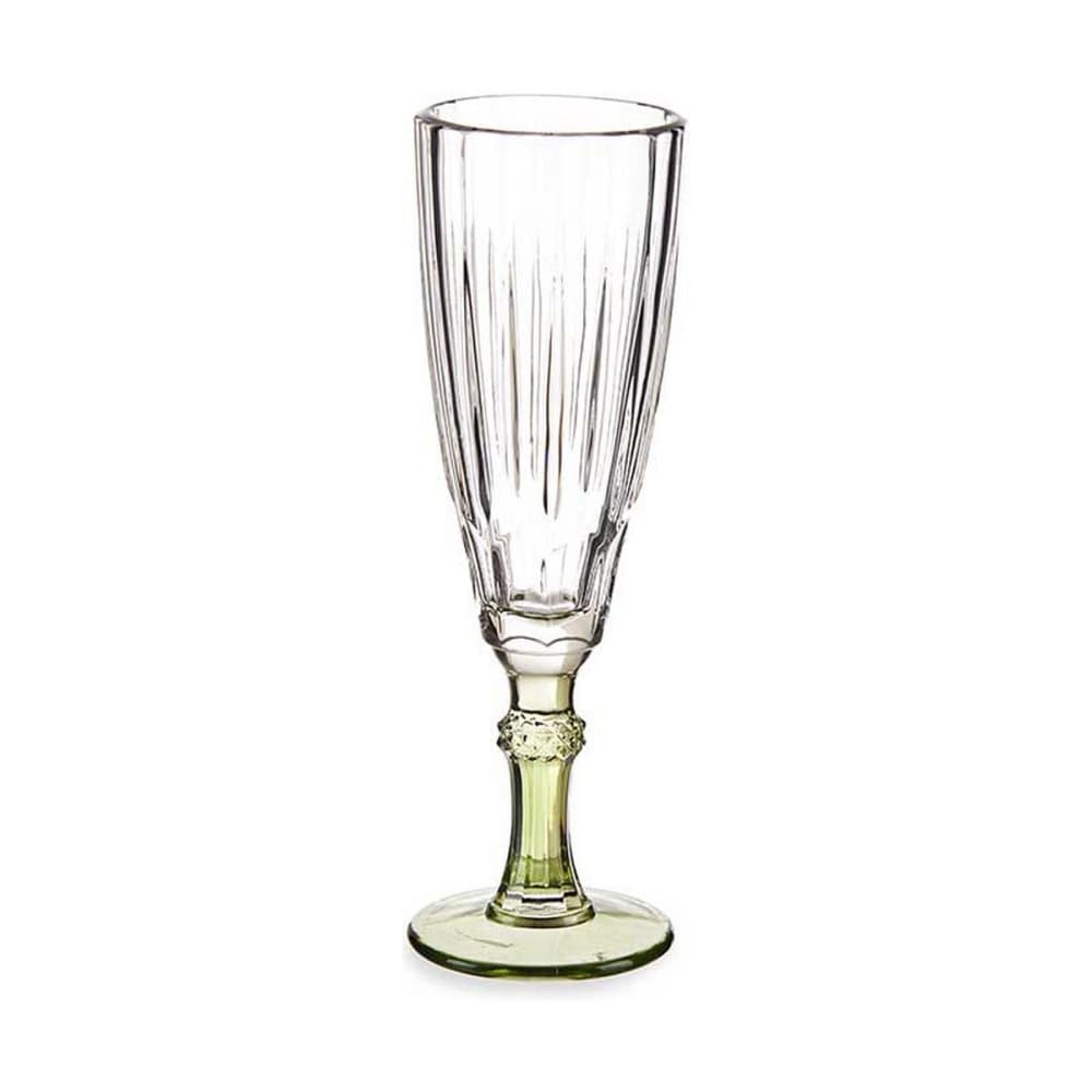 Champagneglas Exotic Glas Grön 6 antal (170 ml)