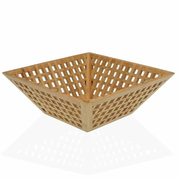 Fruktskål Versa Bambu (28 x 9,8 x 28 cm)