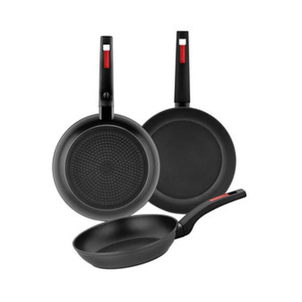 Stekpanna Monix M249001 Svart Plast 3 Delar