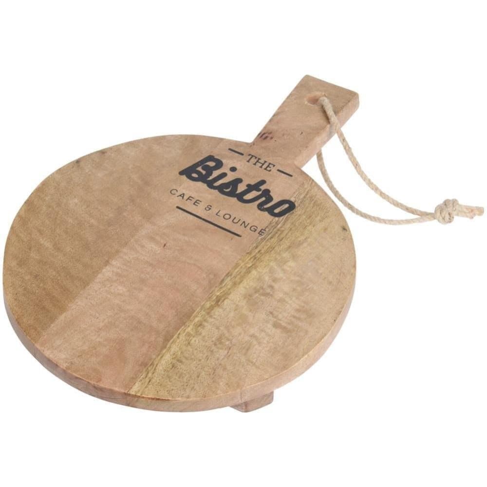 Skärbräda och servering runt 25cm Mango Utmärkt Houseware 121304