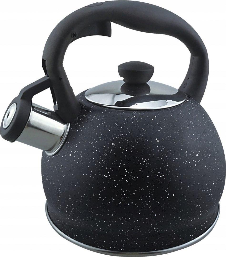 Stålkettling 1.8L Krisberg KS-7584 Svart marmor