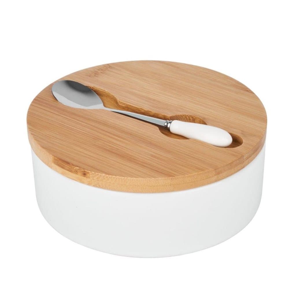 Keramisk konditor med en tesked vit Tadar TD-7600