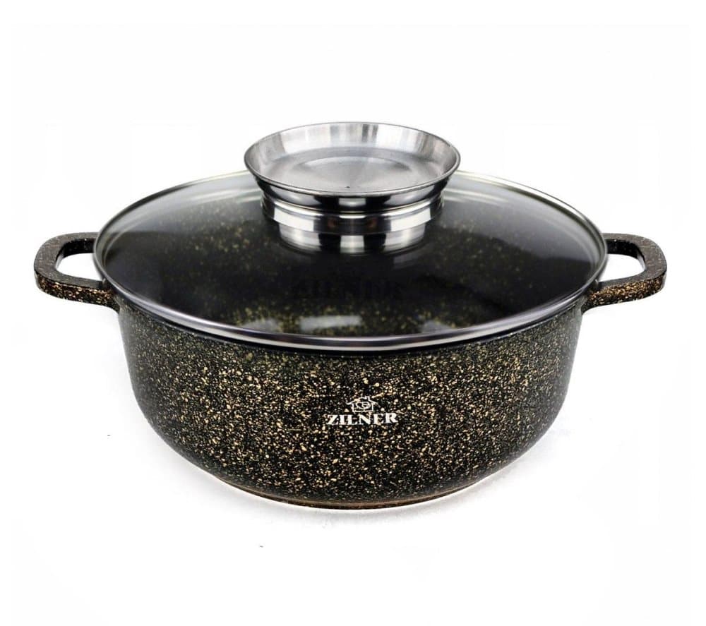 Marble-keramisk pott 1,3l 16cm Zilner ZL-7200