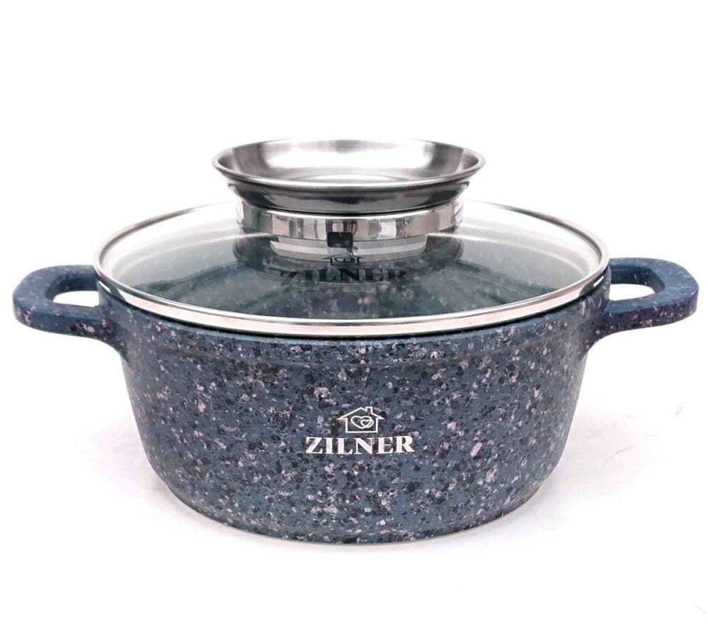 Marmorpott 1,3l / 16cm Zilner Blue ZL-7091