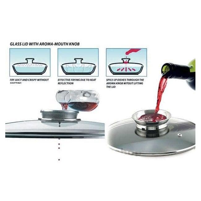 Marble-keramisk potten 2,3l 20cm Zilner ZL-7201