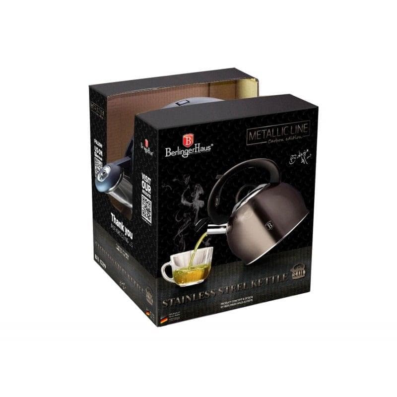 Stålkokare 3.0L Berlinger Haus Carbon Line BH-1073