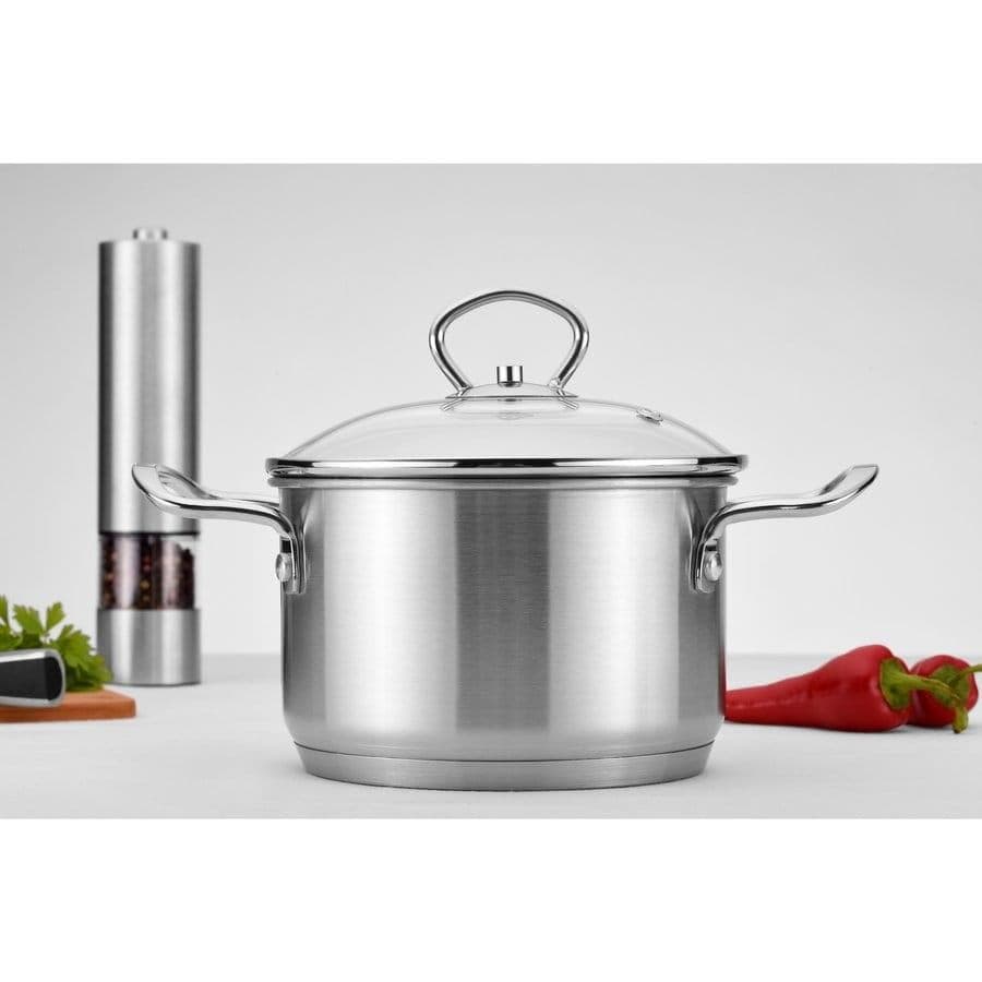 Steel Pot 17cm 2.0L Starke Pro Perseus 8087