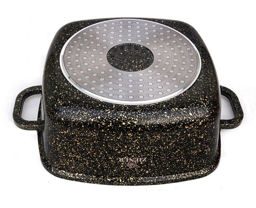 Brytfanna Marble-Ceramic Pot 4.4L 24cm Zilner ZL-7207