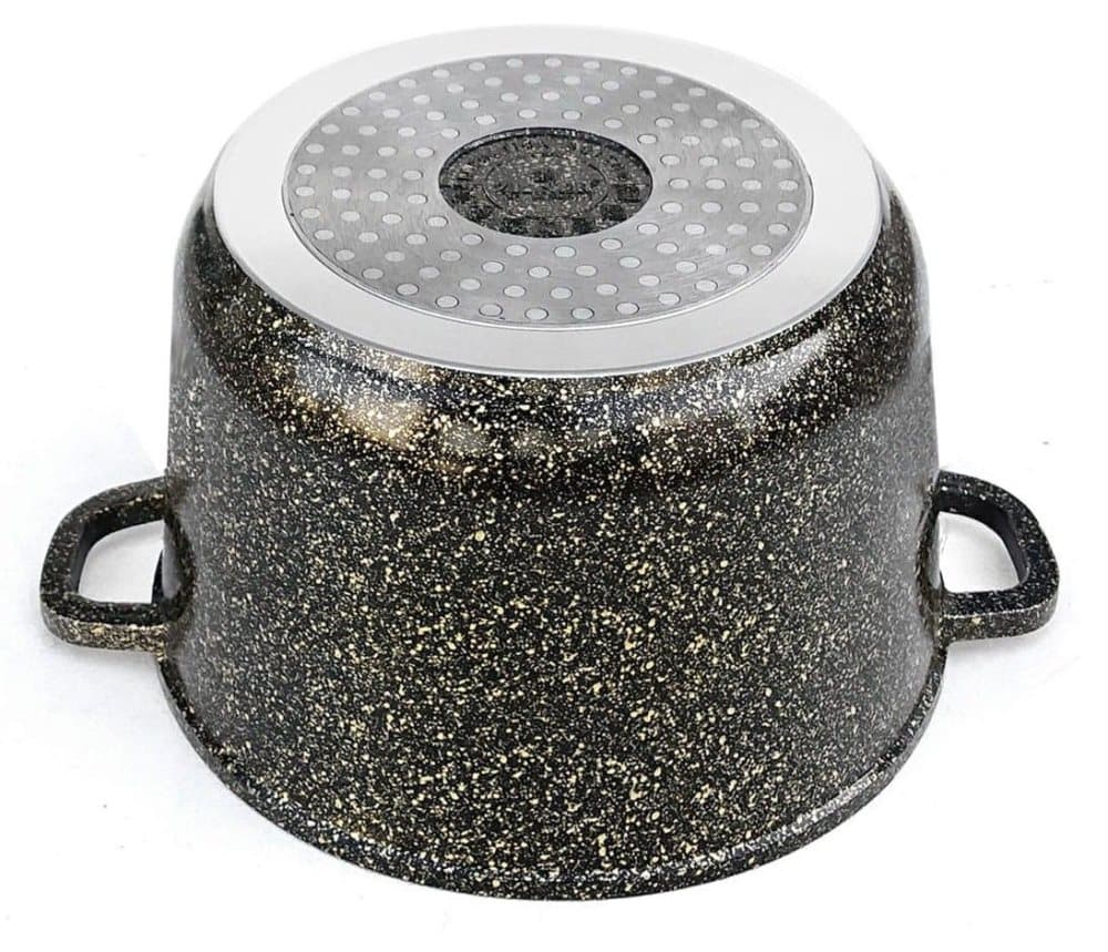 Marmorpott 6.2l / 24cm Hög Zilner Gold ZL-7224