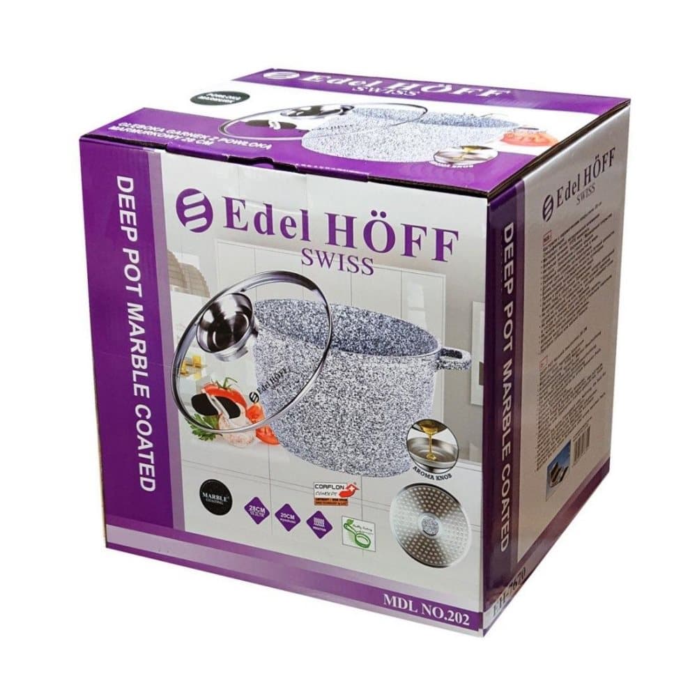 Marmorpott 6,5L 28cm Edel Hoff EH-7668