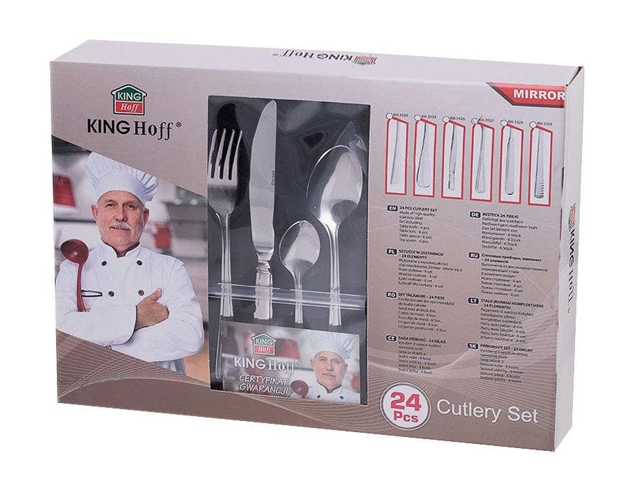 Bestick 24-Ele High Gloss Kinghoff KH-1344