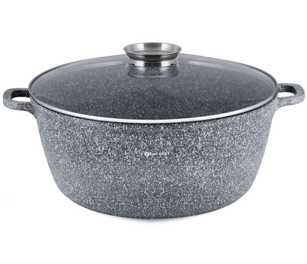 En kruka med en kappa. MARMOR. 36cm 18L Edel Hoff EH-7053