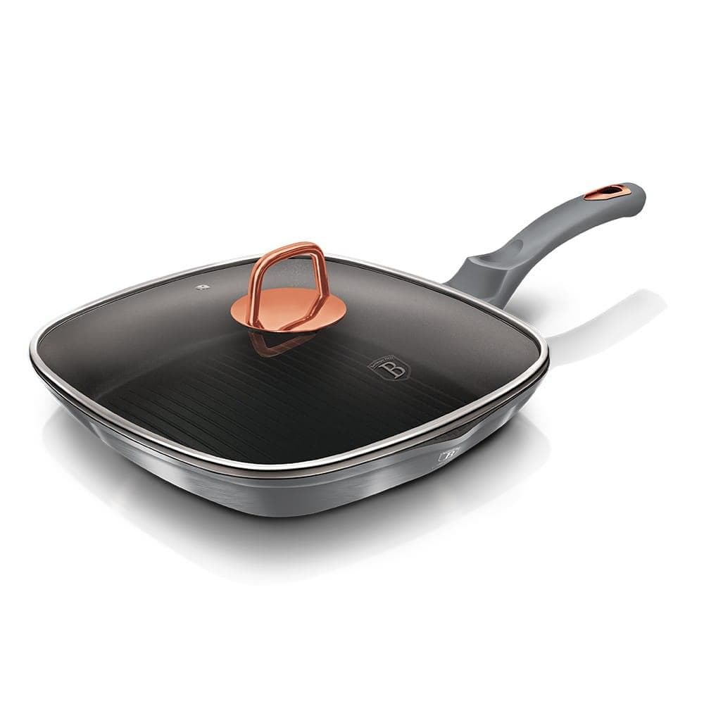 Grill granit stekpanna 28x28cm Berlinger Haus Moonlight BH-6005