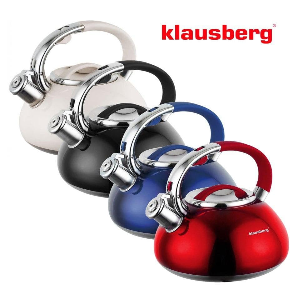 Klausberg 3.0L KB-7076 lackerad vattenkokare