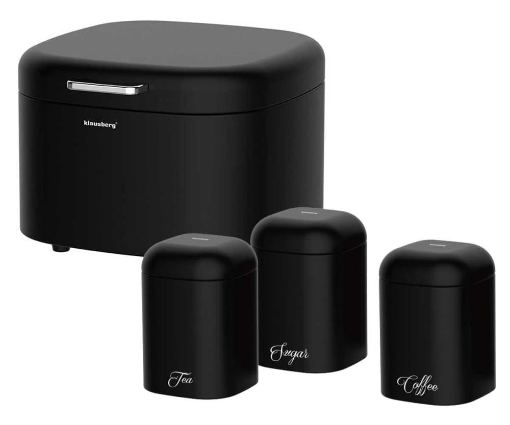 Chlebak + Containers Kaffe Te Socker Klausberg KB-7502-04