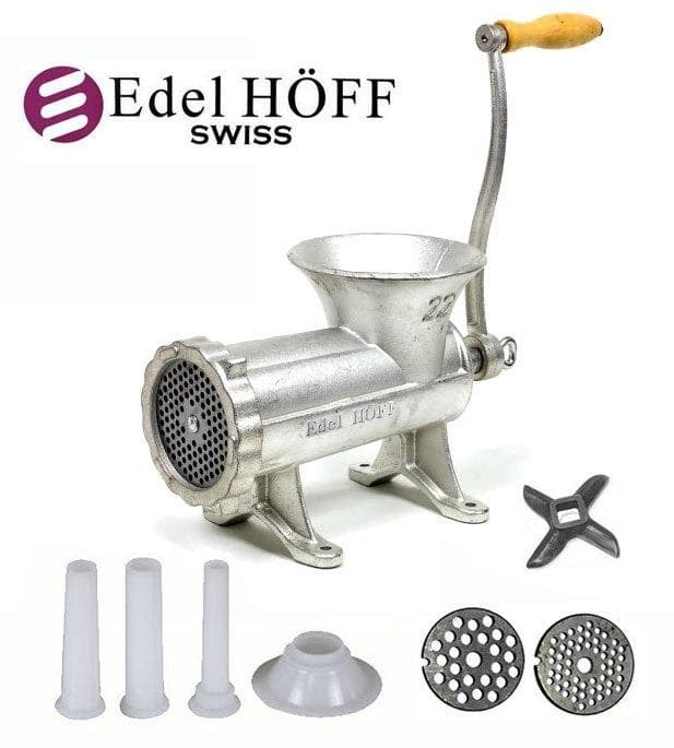 Gjutjärnskvarn för slipning av kött # 22 Edel Hoff EH-7206