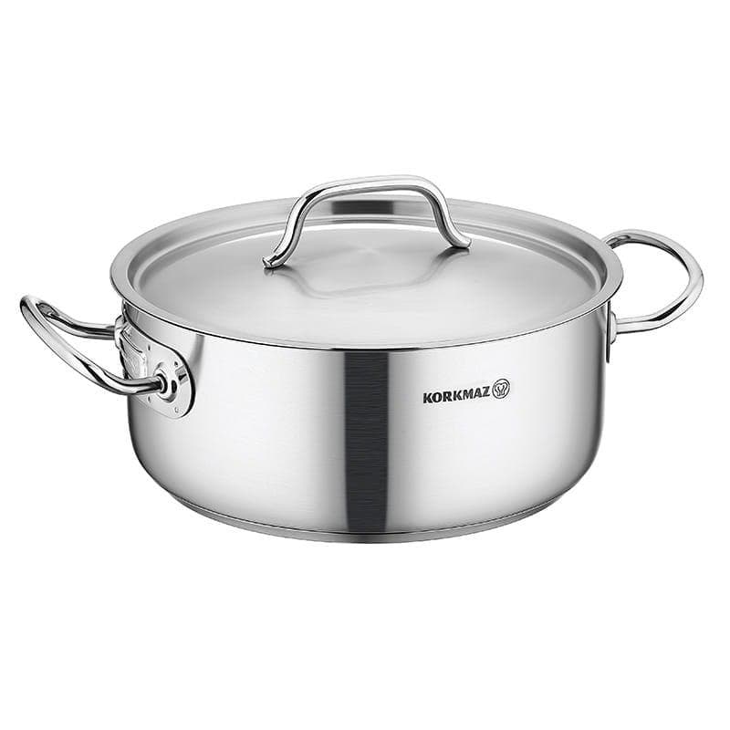 Pot stal. Nierdz. 18/10 32x19cm 15l Korkmaz Proline Gastro A2725