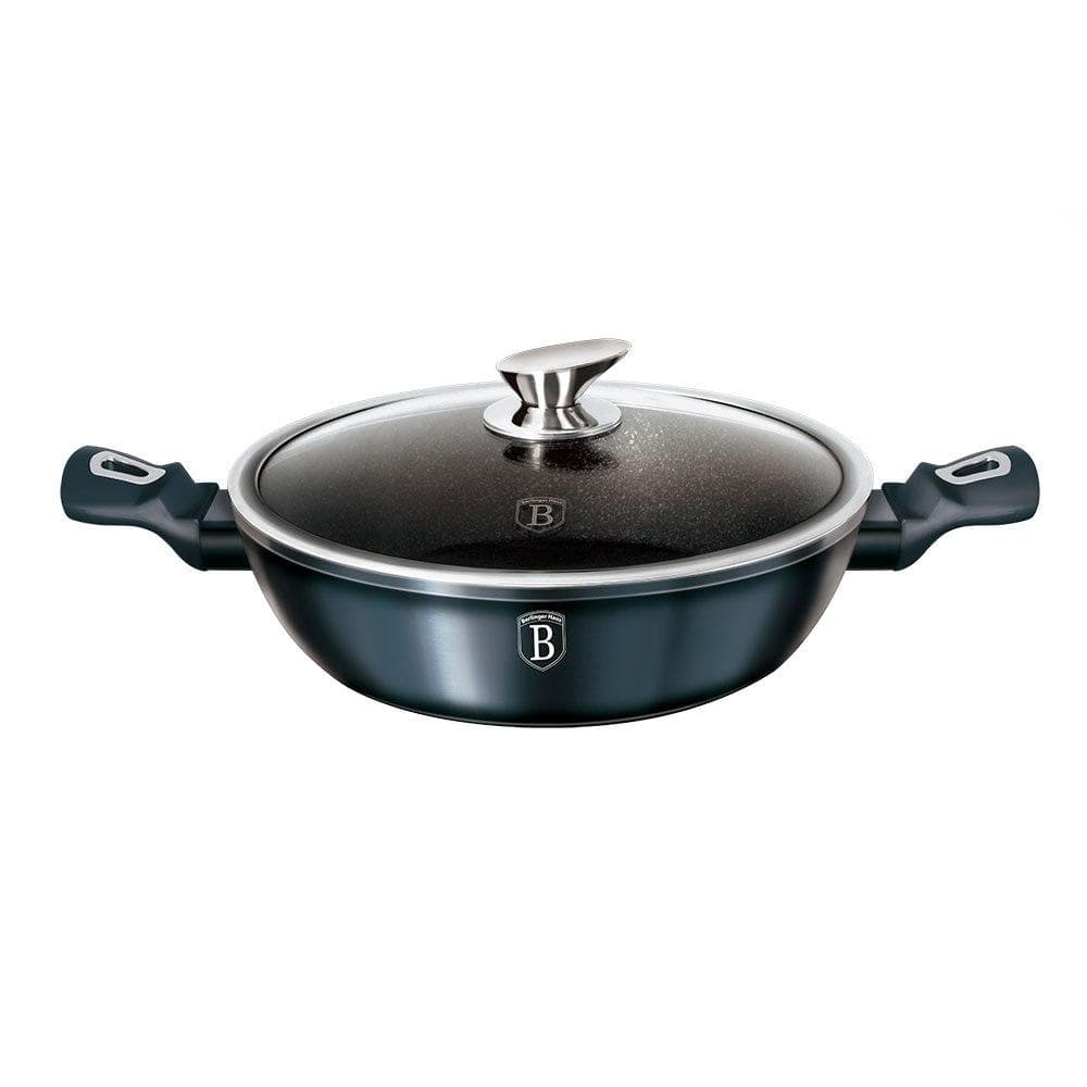 Pot Flat 3.8l / 28cm Berlinger Haus Metallic Aquamarine BH-1877