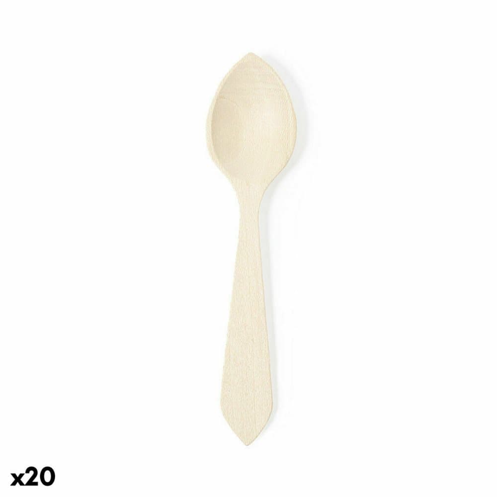 Sked 142667 Trä (20 antal) - Beige